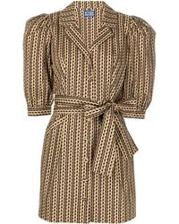 LHD - Vestido Casitas con perezoso estampado - Lyst