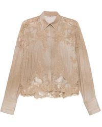 Ermanno Scervino - Embroidered Shirt - Lyst