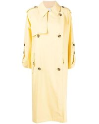 3.1 Phillip Lim - Double-breasted Belted-waist Coat - Lyst