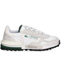 Lacoste - Elite Active Logo-Print Panelled Sneakers - Lyst