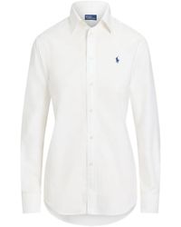 Polo Ralph Lauren - Embroidered-Logo Button-Down Shirt - Lyst