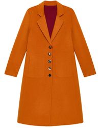 Maliparmi - Button-Detailed Coat - Lyst