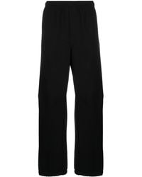 MM6 by Maison Martin Margiela - Numbers-embroidered Cotton Track Pants - Lyst