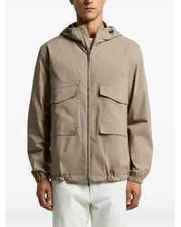 Peserico - Hooded Pocket Jacket - Lyst