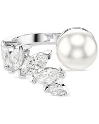 Swarovski - Mesmera Crystal-Embellished Open Ring - Lyst