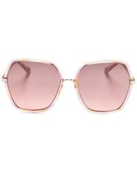 Chloé - Oversize-Frame Sunglasses - Lyst
