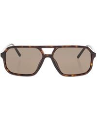 Dolce & Gabbana - Geometric-Frame Sunglasses - Lyst