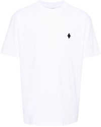Marcelo Burlon - Graffiti Cross Cotton T-shirt - Lyst