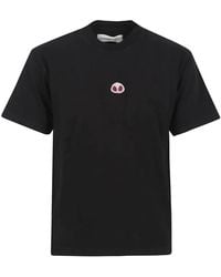 ALBERTO BRESCI - Embroidered-Motif T-Shirt - Lyst