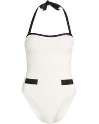 Karl Lagerfeld - Signature Badeanzug - Lyst