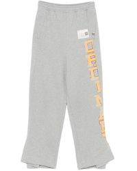 Maison Mihara Yasuhiro - Logo-Patch Graphic-Print Track Pants - Lyst