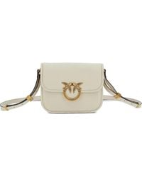 Pinko - Love Box Bag Flap Mini Nappa By - Lyst