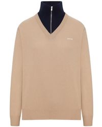 Miu Miu - Pull En Cachemire À Col Cheminée - Lyst