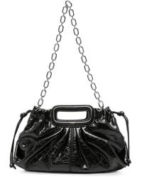 Maje - Sac Porté Épaule À Fronces - Lyst