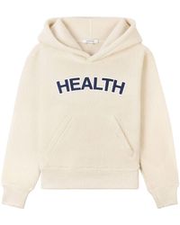 Sporty & Rich - Health Bouclé Cropped Hoodie - Lyst