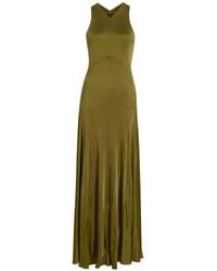 Proenza Schouler - Naia V-Neck Maxi Dress - Lyst