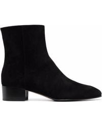 SCAROSSO - Bottes Ambra À Bout Carré - Lyst