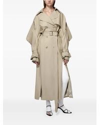 SRVC Studio - Sentinal Cape-Back Trench Coat - Lyst