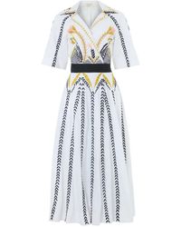 Temperley London - Juniper Floral-Print Wrap Dress - Lyst