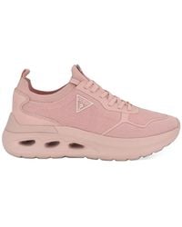 Guess - Soulite Knit Wedge Sneakers - Lyst