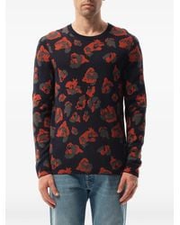 Lanvin - Pullover Mit Leoparden-Jacquard - Lyst