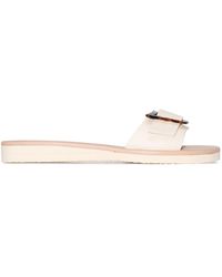 Ancient Greek Sandals - Aglaia Leather Slides - Lyst