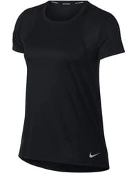 Nike - Mesh-Panel Short-Sleeve T-Shirt - Lyst