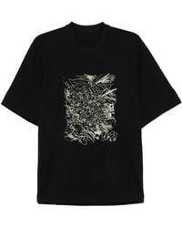JNBY - Graphic-Print T-Shirt - Lyst