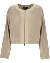 MACRON - Full-Zip Plisse Jacket - Lyst