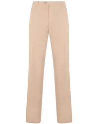 Fedeli - Straight-Cut Belt-Loops Trousers - Lyst