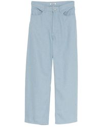 AURALEE - Straight-Leg Jeans - Lyst