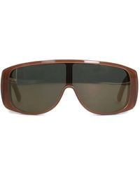 Retrosuperfuture - 5Vp Sonnenbrille Mit Shield-Gestell - Lyst