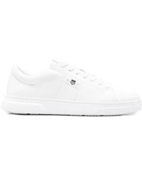 GANT - Joree Leather Lace-Up Sneakers - Lyst