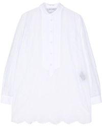 Dice Kayek - Embroidered Cotton Minidress - Lyst