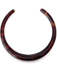 TOTEME - Tortoiseshell-Effect Sculpted Choker - Lyst