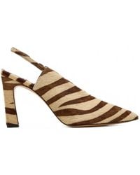 Yuzefi - Nur Animal-Print Slingback Pumps - Lyst