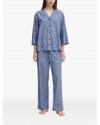 Benetton - Pyjama À Fleurs - Lyst