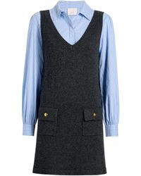 Cinq À Sept - Vivianne Mini-Jurk Met Zakdetail - Lyst