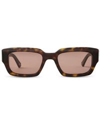 Mr. Leight - Maverick S Rectangle-Frame Sunglasses - Lyst