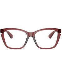 Burberry - Brille Mit Eckigem Gestell - Lyst