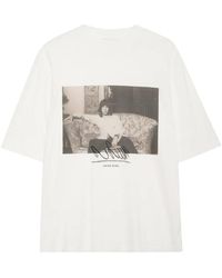 Anine Bing - Graphic-Print Organic Cotton T-Shirt - Lyst