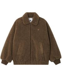Chocoolate - Chaqueta Texturizada Con Cremallera - Lyst