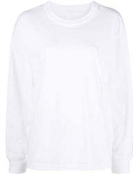 Alexander Wang - Logo-print Jersey T-shirt - Lyst