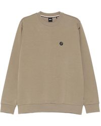 BOSS - Crew-Neck Sweatshirt - Lyst