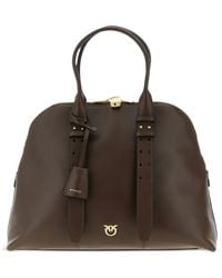 Pinko - Escape Love Birds Bowling-Tote Bag - Lyst