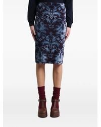Etro - Velvet Skirt - Lyst