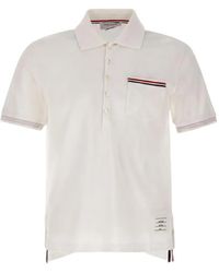 Thom Browne - Patch Pocket Polo Shirt - Lyst