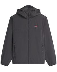 Tommy Hilfiger - Logo-Patch Hooded Jacket - Lyst