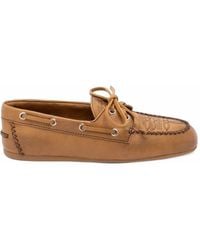 Miu Miu - Western-Inspired Embroidered Loafers - Lyst