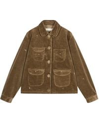 JNBY - Floral-Print Corduroy Jacket - Lyst